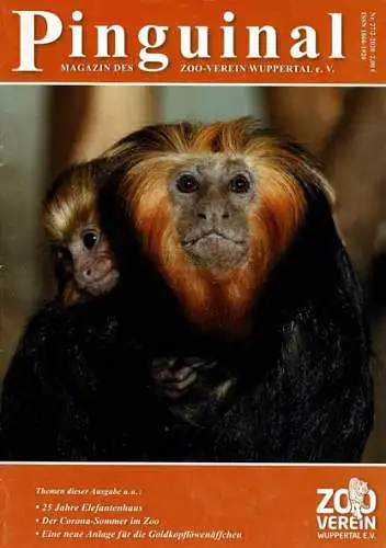 Pinguinal - Magazin des Zoo-Verein Wuppertal e.V. Nr. 27/2-2020. 