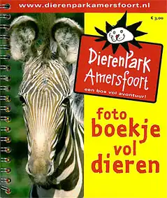 Zooführer "foto boekje vol dieren" (Zebra). 