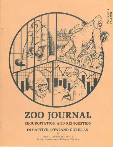Zoo Journal Vol.6, No. 1 1982 - Reurgitation and Reingestion in Captive Lowland gorillas. 