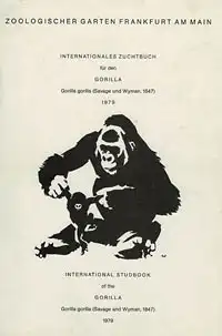 Int. Zuchtbuch für den Gorilla (Gorilla gorilla) 1979. 