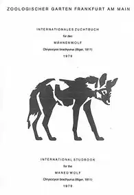 Int. Zuchtbuch für den Mähnenwolf. 