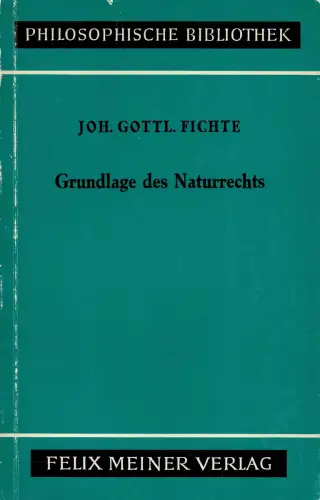 Grundlage des Naturrechts. 