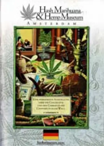 Hash Marihuana & Hemp Museum, Amsterdam. Eine permanente Ausstellung uber die Geschichte und den Gebrauch des Cannabis in aller Welt. 