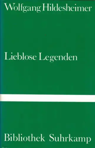 Lieblose Legenden. 