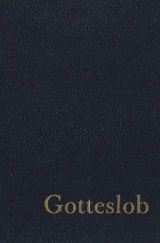 Gotteslob. Katholisches Gebet- und Gesangbuch. Ausgabe Bistum Münster. Ausgabe Großdruck blau. 