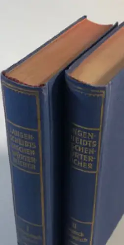 Langenscheidts Taschenwörterbuch der schwedischen und der deutschen Sprache. 2 Bde.: Schwedisch-Deutsch / Deutsch-Schwedisch. 