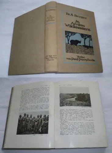 In Afrikas Wildkammern, als Forscher und Jäger (mit Faltplan). 