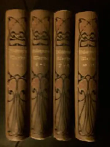 Shakespeares sämtliche dramatische Werke. 12 Bände in 4 Büchern, komplett. 