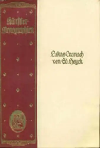 Lukas Cranach (Künstler-Monographien, 95). 
