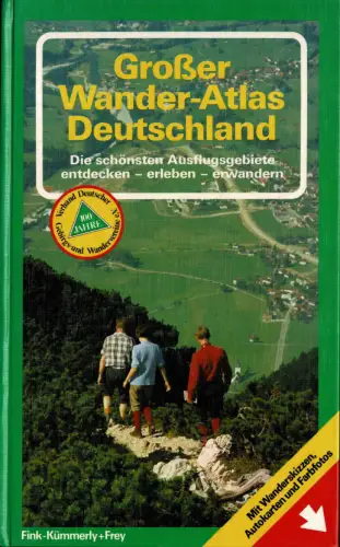 Grosser Wander-Atlas Deutschland. 