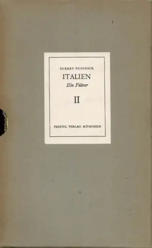 Italien. Ein Führer. Band II. 