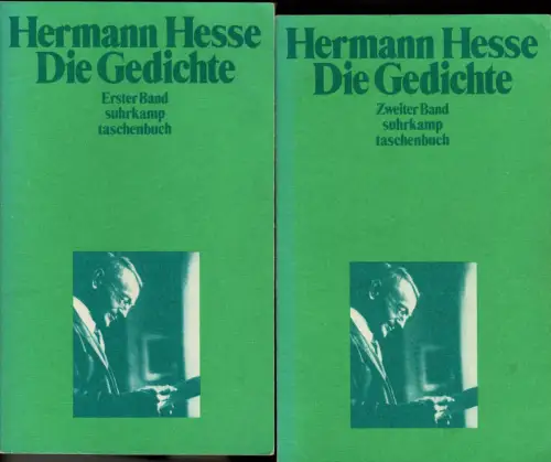 Die Gedichte in 2 Bänden: Band 1: 1892 - 1962 / Band 2: 1919 - 1928. 