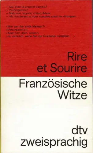 Rire et sourire. Französische Witze. 