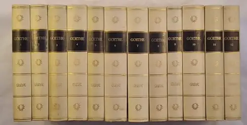 Goethes Werke in zwölf Bänden. 