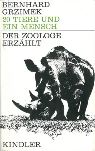 20 Tiere und 1 Mensch. 