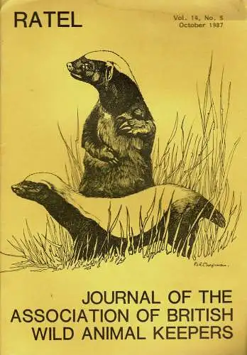 RATEL, Journal, October 1987 - vol 14, no. 5. 