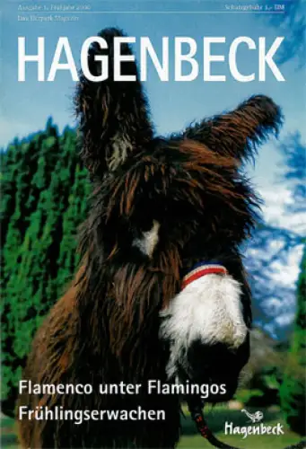 Hagenbeck - Tierpark-Magazin. Ausgabe 1, Frühjahr 2000. 