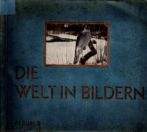Aus Deutschlands Vogelwelt. Zigarettenbilder-Sammelalbum. Reihe "Die Welt in Bildern", Album 5. Komplett. Mit Zueignung des Verfassers. 