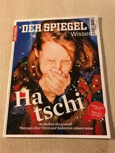 Der Spiegel Wissen 6/2017. Hatschi. So bleiben Sie gesund. Was man über Viren und Bakterien wissen muss. 