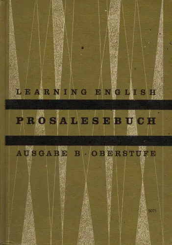 Learning English Prosalesebuch. 