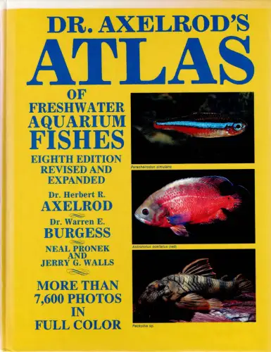 Dr. Axelrod's Atlas of Freshwater Aquarium Fishes (8th Edition). 