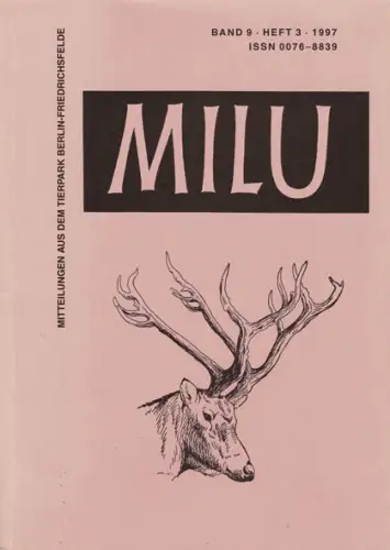 Milu Band 9, Heft 3. 