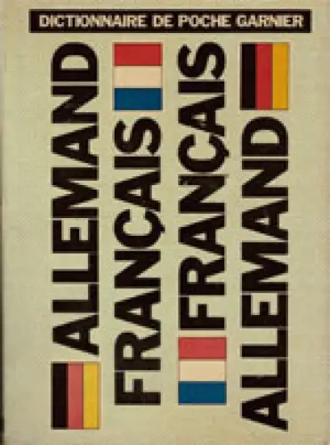 Dictionnaire de poche allemand-français et français-allemand. 