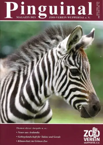 Pinguinal - Magazin des Zoo-Verein Wuppertal e.V. Nr. 30/1-2022. 