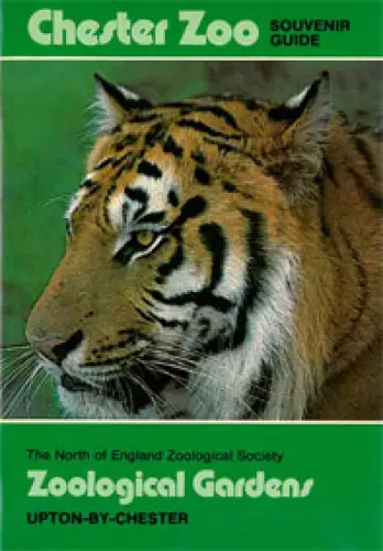 Souvenir Guide (tiger, green background). 