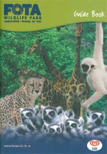 Fota Wildlife Park, Guide Book (Kattas, Gepard, Giraffen). 