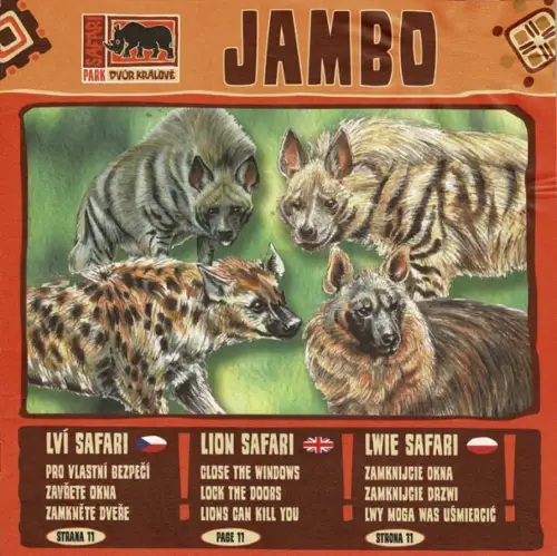 Jambo 2024 (gezeichnete Hyänen). 