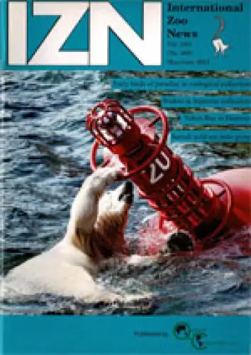 International Zoo News Vol. 58, Heft 3 (No. 388) May/June 2011. 