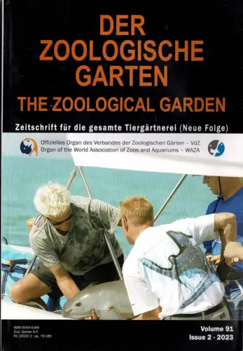 Der Zoologische Garten, Band 91, 2023, Heft 2. 