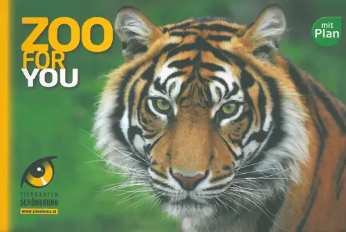 Zooführer (Tiger) mit Plan  Zoo for You. 