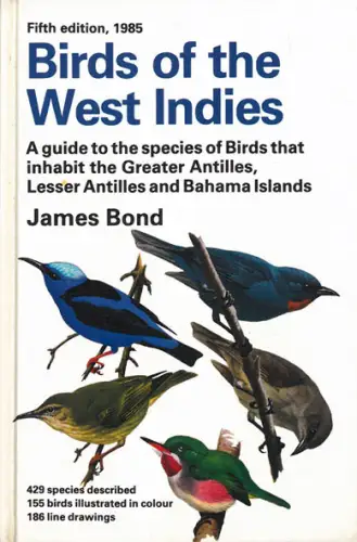 Collins Field Guide - Birds of the West Indies, 5th ed. 