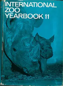 International Zoo Yearbook, vol 11, Marsupials in Captivity. 