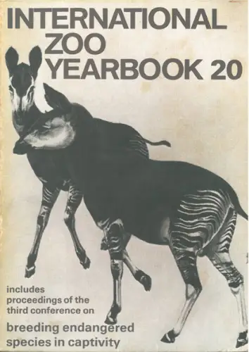 International Zoo Yearbook, vol 20,  Breeding endangered Species in Captivity. 