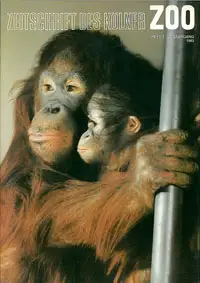 Die Zeitschrift des Kölner Zoos, H. 1, 26. JG mit Jabe 1982. 