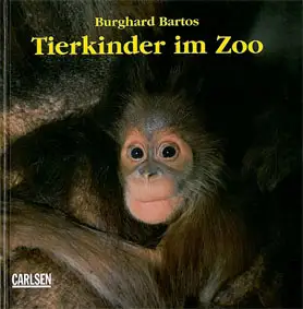 Tierkinder im Zoo. 