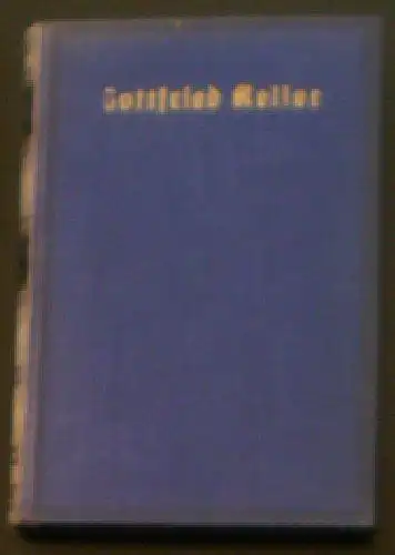 Keller, Gottfried: Sämtliche Werke 2. Band, Novellen Erzählungen. 
