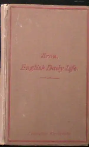 Korn, R: English Daily Life. 