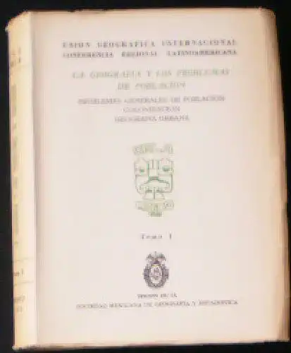 Verschiedene Autoren: Problemas Generales de Pablacion Colonizacion Geografia Urbana. 