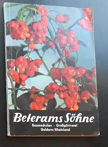 Berterams Söhne Hauptpreisverzeichnis Herbst 1970 - Frühjahr 1971 (Katlog). 