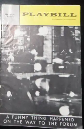 Wager, Walter (Ed.): Playbill, Vol 1 (8), August, 1964. 