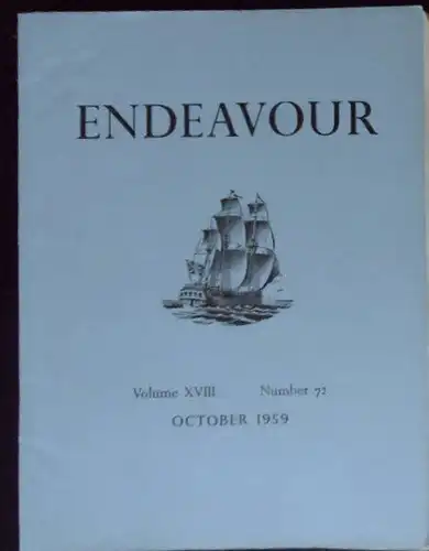 Williams, Trevor (Ed.): Endeavour Vol. 18 No. 72 October 1959. 