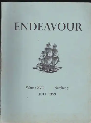 Williams, Trevor (Ed.): Endeavour Vol. 18 No. 71 July 1959. 