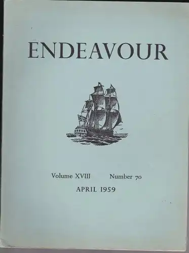 Williams, Trevor (Ed.): Endeavour Vol. 18 No. 70 April 1959. 