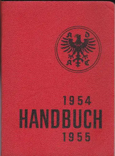 ADAC Handbuch 1954/55. 
