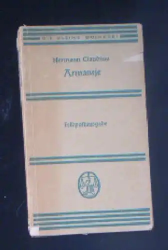 Claudius, Hermann: Armantje. 