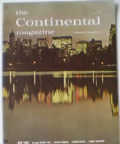 Dykeman, CH (Ed.): The Continental Magazine, vol 4, nr. 1. 